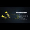 Аккумулятор NITECORE NL1410 14500 Li-ion 3.7v 1000mA 0594